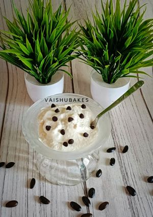 A picture of 3 ingredients Sitaphal Ice Cream (Custard apple Ice cream.