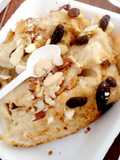 Capirotada de leche tradición de Cuaresma