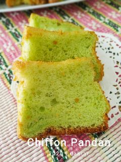 Foto resep Chiffon Pandan