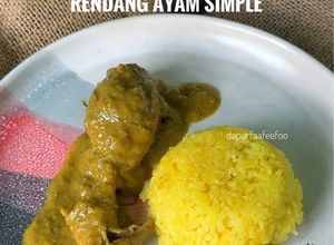 Gambar Rendang Ayam Simple (Tanpa Kerisik)