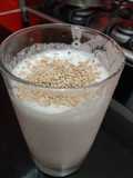Chirimoya con leche dominguera