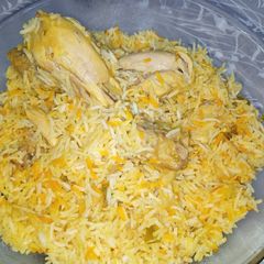 A picture of Bohri Chicken Biryani.