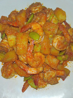 Foto resep Udang Balado Kentang Pete
