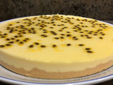 Torta fría de maracujá