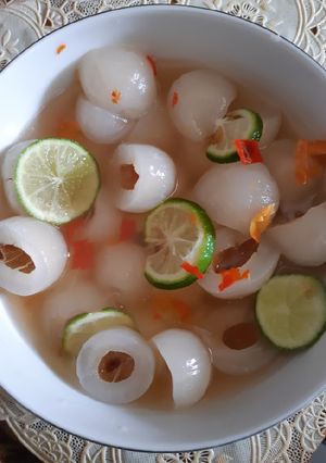 Foto resep Asinan Rambutan Pedas Manis