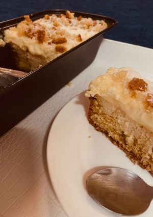 صورة لوصفة كيكة بالكاسترد على طريقتي 🍰