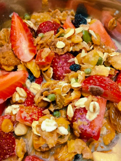 A picture of Healthy Muesli Breakfast Bowl.