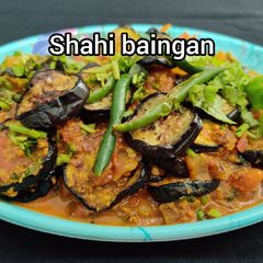 A picture of Lucknawi Shahi baingan recipe.