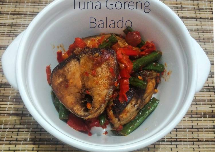 Resep Tuna Goreng Balado (Masakan Rumah Sehari-hari), Enak