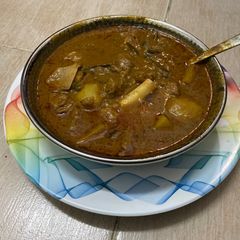 A picture of Mutton curry.