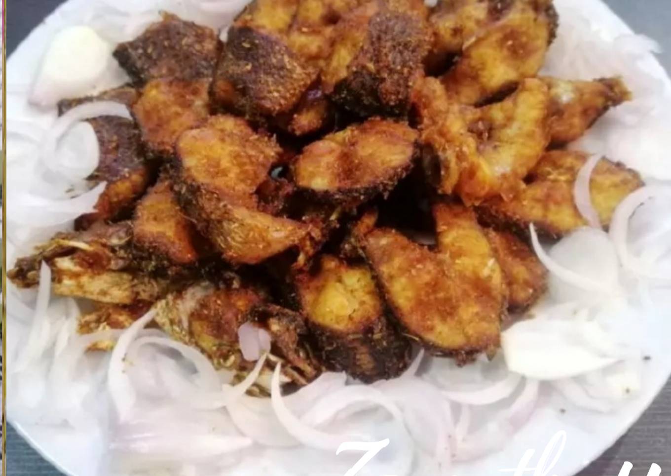 Deep Fried Rohu