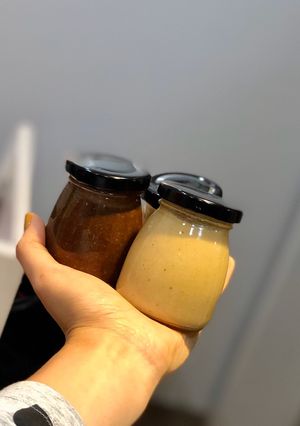 Hình của món Bơ lạt và bơ lạt mix cacao.