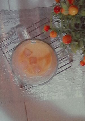 صورة لوصفة عصير دانون ولا اروع 😋❤