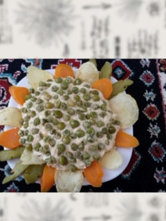عکسی از دستور سالاد الویه