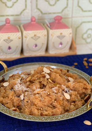 A picture of Makhandi halwa.