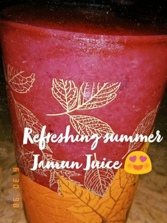 A picture of Refreshing Summer Jamun Juice 😍.