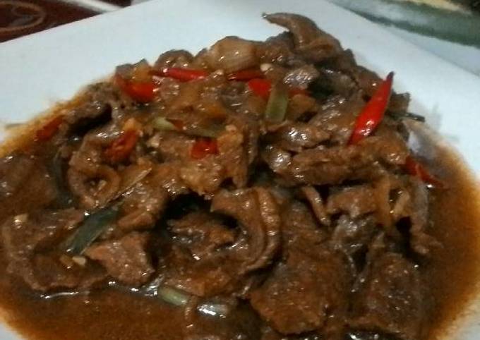 Daging sukiyaki praktis