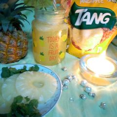 Pineapple ice tea #ramadankitayari Summer Drink A picture of Pineapple ice tea #ramadankitayari Summer Drink.