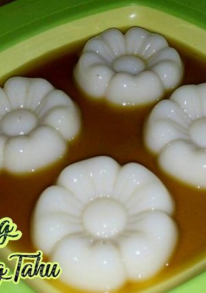 Foto resep Puding Kembang Tahu