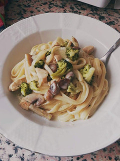 Una foto de One-pot pasta (pasta de una olla)