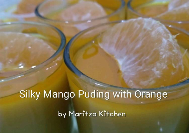 Resep Silky Mango Puding with Orange, Sempurna