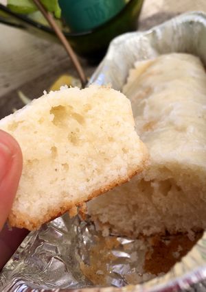 Una foto de Budín de limón! Vegano