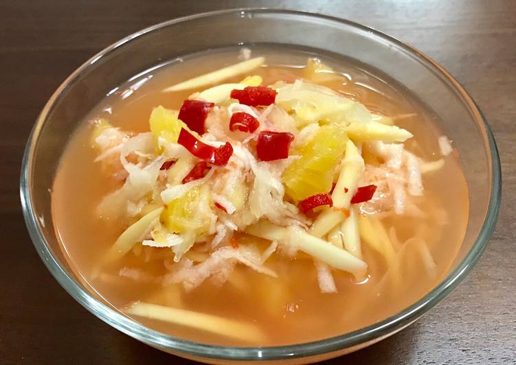 Rahasia Membuat Asinan Buah Serut By Dapur Itha Yang Lezat