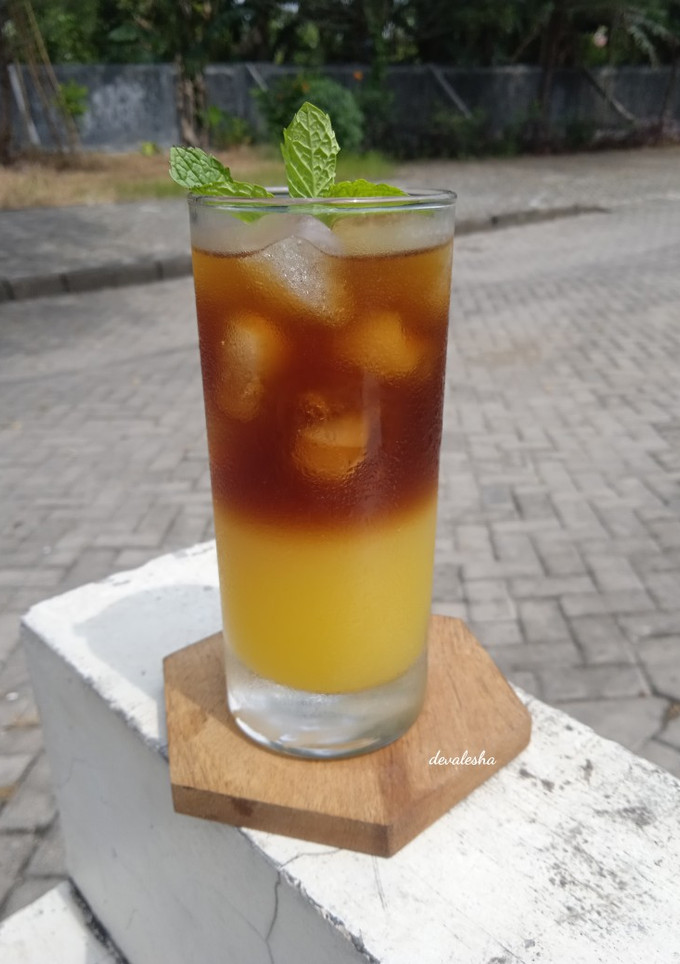 Foto resep Orange Iced Coffee