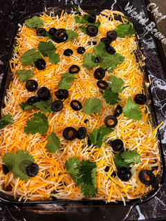 A picture of Spicy Taco Dip.