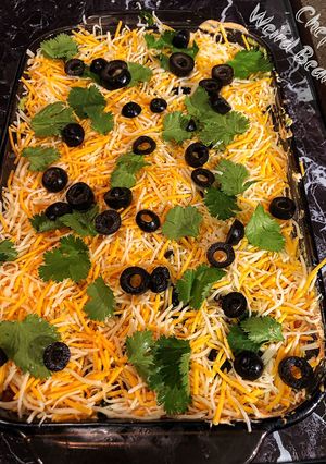 A picture of Spicy Taco Dip.