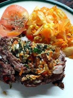 Una foto de Pan de carne relleno