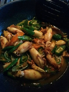 Foto resep Tumis cumi telur asin