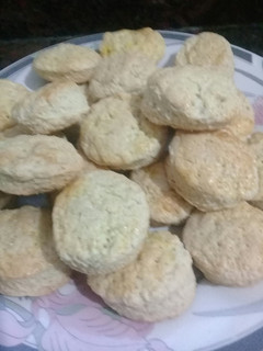 Una foto de Scones dulces
