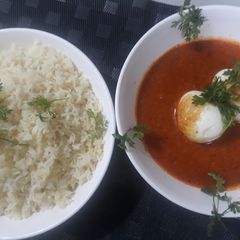 Egg Curry Rice A picture of Egg Curry Rice.