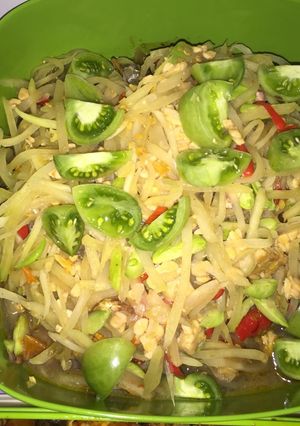 Foto resep Oseng pepaya