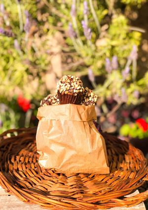 Una foto de Mini magdalenas “Ferrero-Rocher”