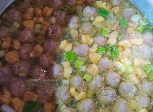 Foto resep Kuah bakso tetelan sapi (lemak sapi)