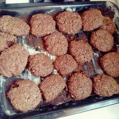 A picture of Cookies de avena.