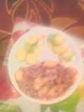Kenyan muthokoi served with avocado