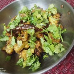 A picture of Dry gobhi masala.