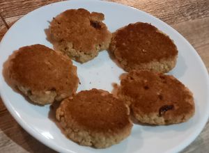 Una foto de Galletas de avena y pasas
