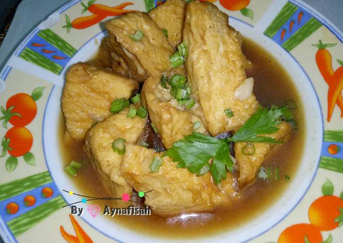 Resep Semur Tahu Simple Enak  oleh Cooking by Aynafisah 