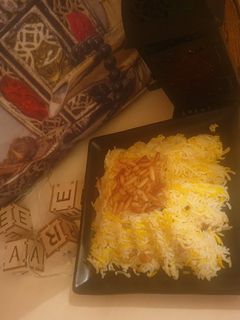 صورة لوصفة الارز بالزعفران