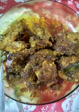 Foto resep Ayam bumbu rujak
