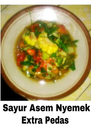 Foto resep Sayur Asem Nyemek Exstra Pedas