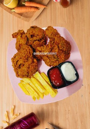 Foto resep Ayam Krispy Ala Kakek Fried Chicken (KFC)