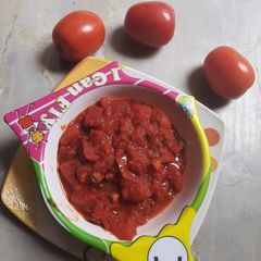A picture of Tamatar ki sabzi.