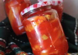 Лечо з перцю у томатному соці