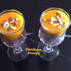 A picture of Jamun Mango Smoothie.