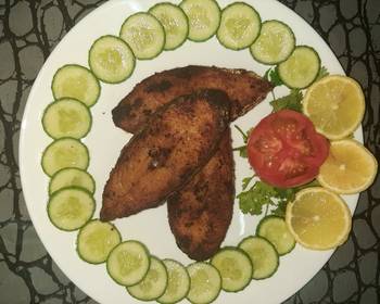 Without Fail Make Recipe Fried king fish Most Delicious